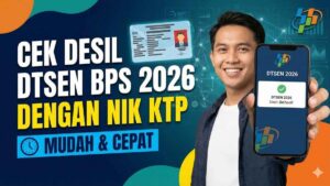 Cara Cek Desil DTSEN BPS 2026 dengan NIK KTP, Penentu Lolos Bansos