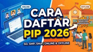 Cara Daftar PIP 2026 untuk SD, SMP, SMA, Secara Online dan Offline