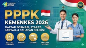 PPPK Kemenkes 2026: Daftar Formasi, Syarat, Jadwal dan Tahapan Seleksi